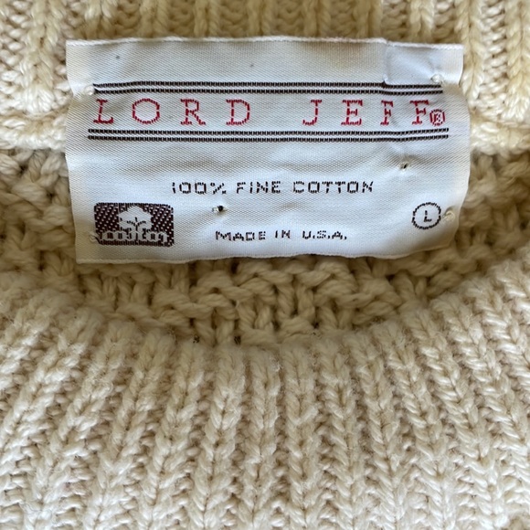 Rare find! Vintage Lord Jeff sweater - Men’s Large. 100% cotton. - Picture 2 of 6